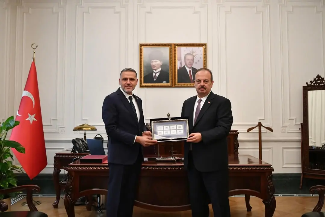 Vali Canbolat, Vakıf Genel Müdürü'nü kabul etti