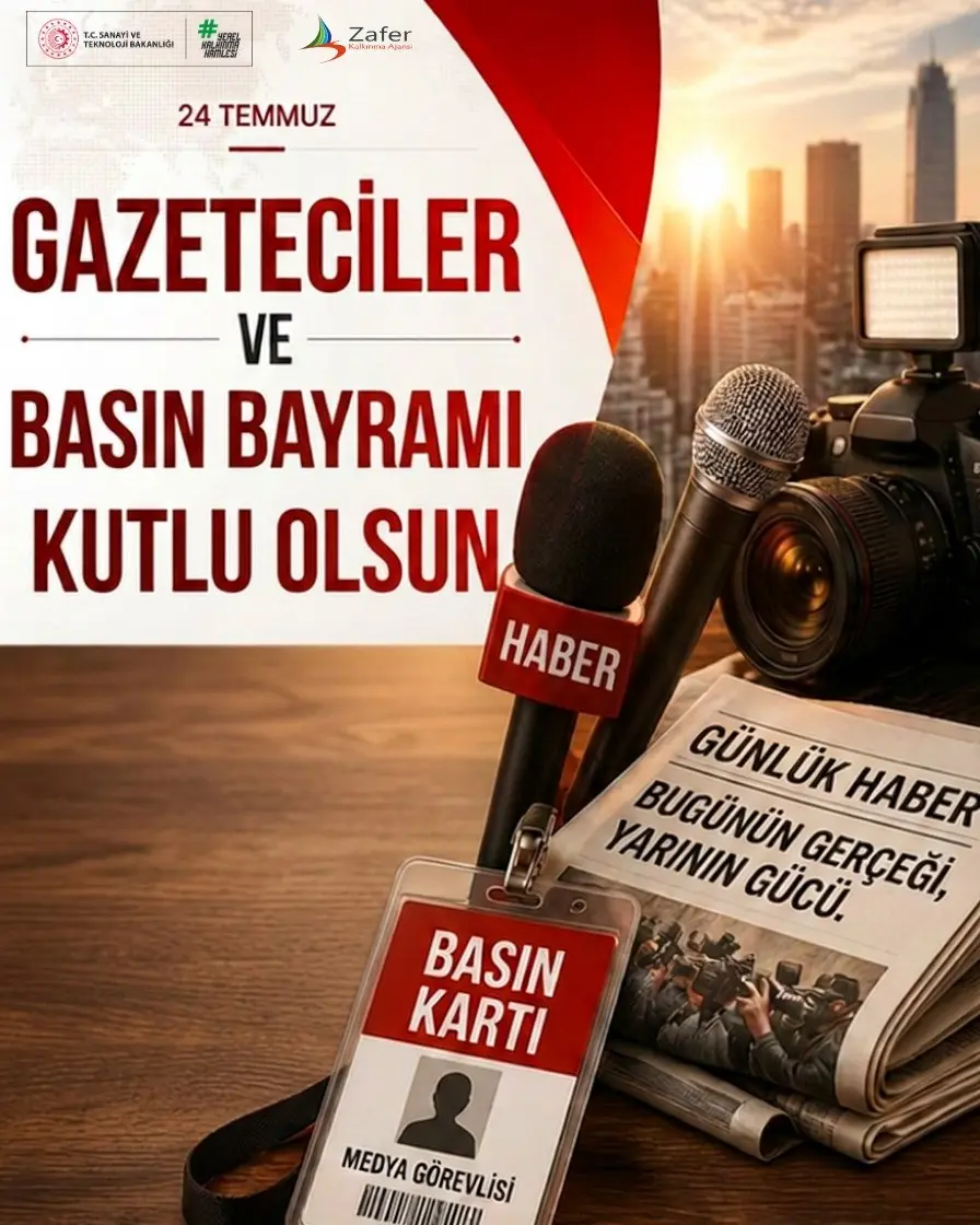 24 Temmuz Gazeteciler ve Basın Bayramı Kutlandı