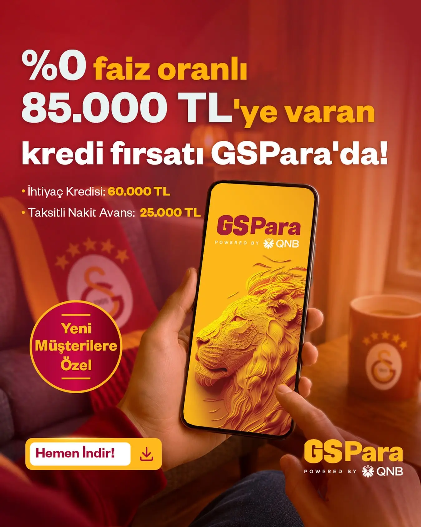 Galatasaray'dan yeni kredi fırsatı duyurusu