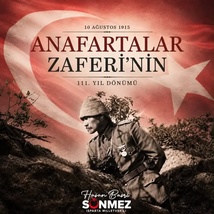 Anafartalar Zaferi'nde Şehitler Anıldı