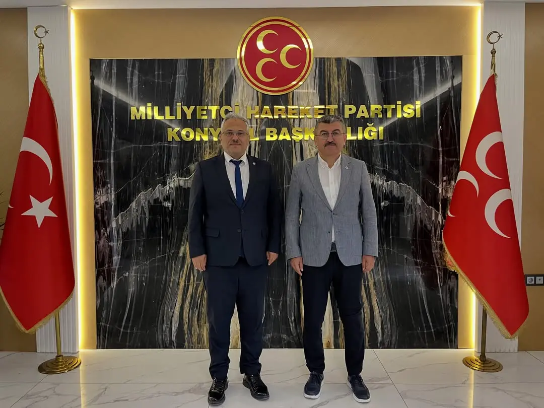 MHP Konya İl Başkanına Hayırlı Olsun Ziyareti