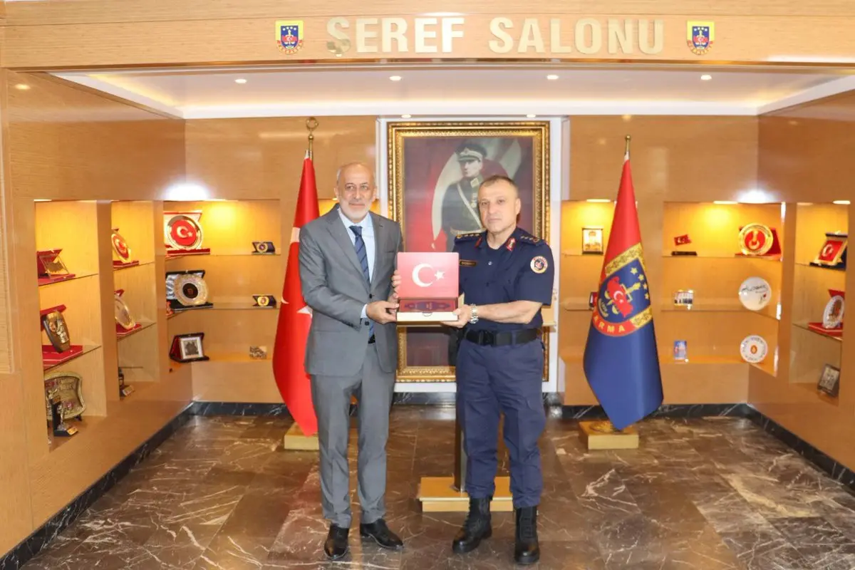İl Müftüsü'nden Jandarma Komutanlığı'na Ziyaret