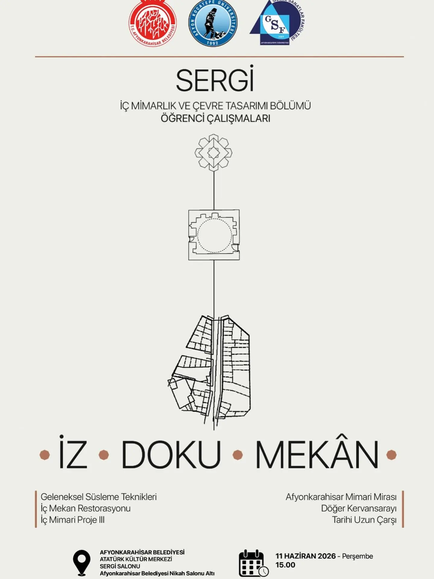 İç Mimarlık ve Çevre Tasarımı Sergisi Açıldı