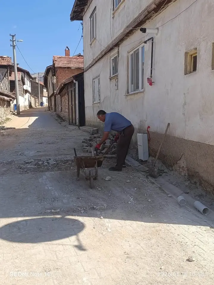 Çukurca'da doğalgaz kutusu çalışmaları tamamlandı