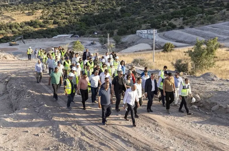 Dikili'de Yeni Atıksu Arıtma Tesisi İnşaatı Başladı