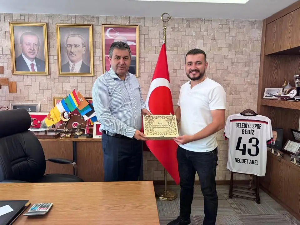 Gediz Belediyesi'nden Beytullah Kaya'ya Teşekkür