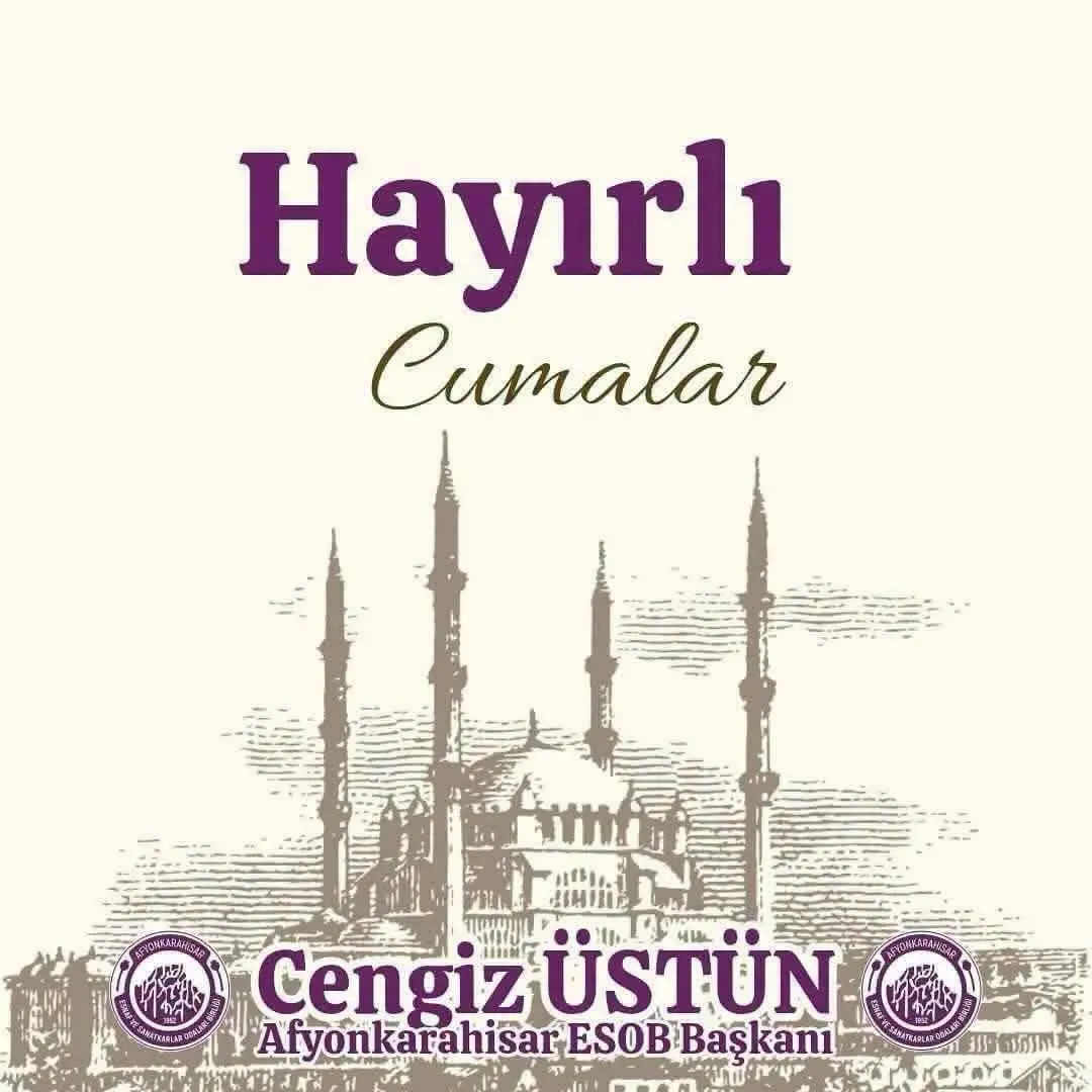 Cuma Mesajı Paylaşıldı