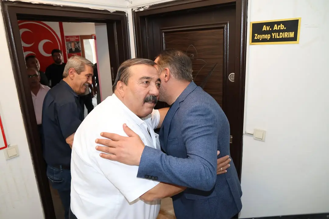MHP İlçe Başkanlığına Ziyaret Gerçekleşti