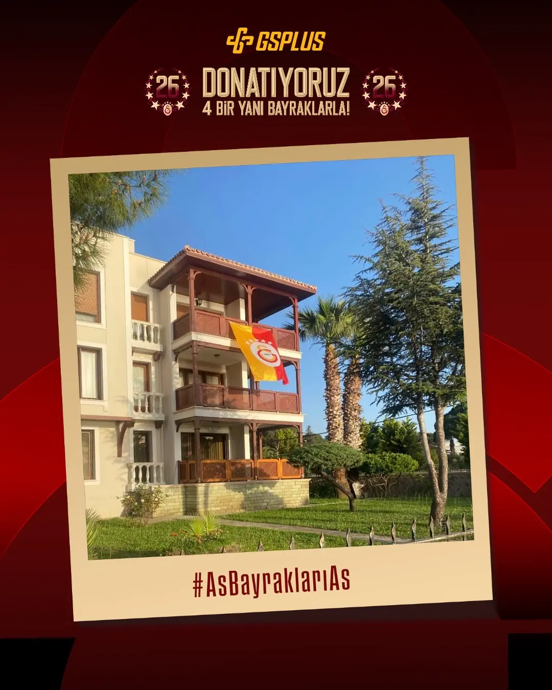 Galatasaray, Bayraklarıyla Dünya'yı Donatıyor