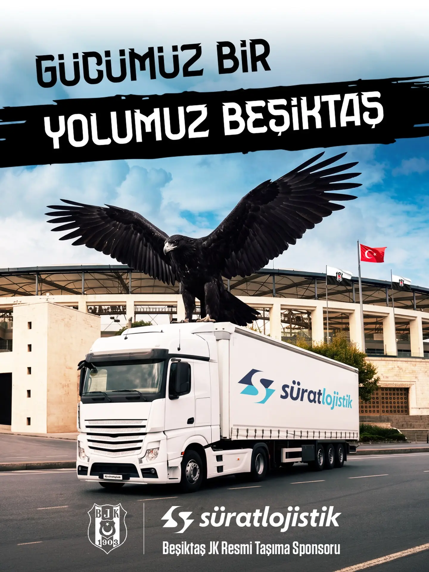Sürat Lojistik Beşiktaş JK'nın Taşıma Sponsoru Oldu