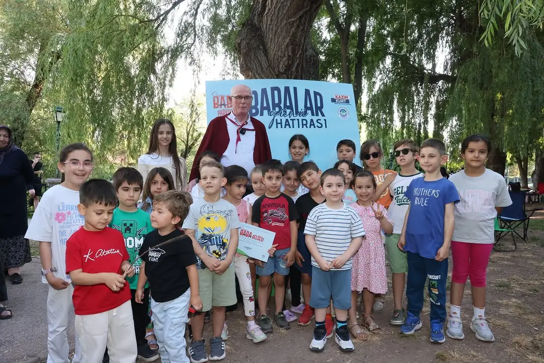 Babalar Günü'nde Kanlıkavak Parkı'nda etkinlikler düzenlendi