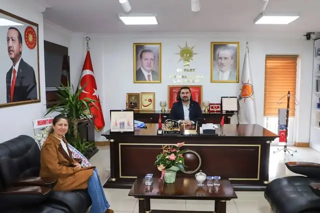 İl Başkanlığı'nda Ziyaret Gerçekleşti