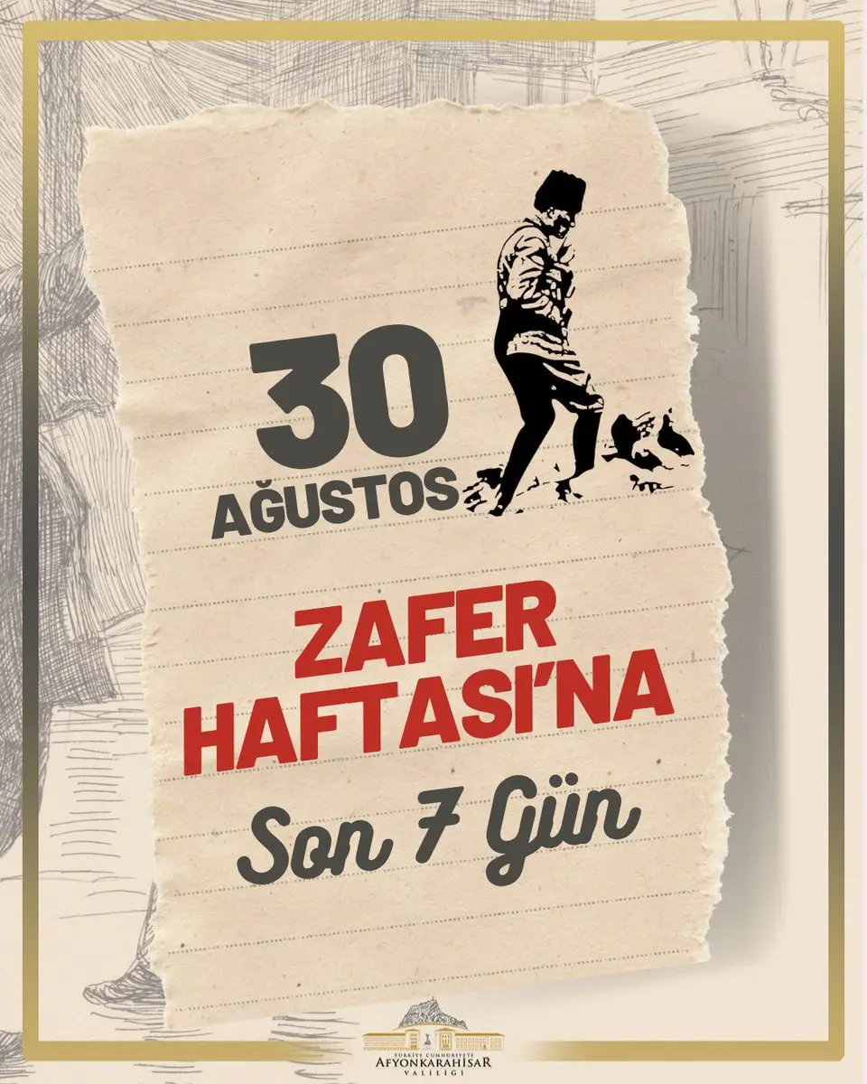 Zafer Haftası'nda tarihi anma etkinlikleri