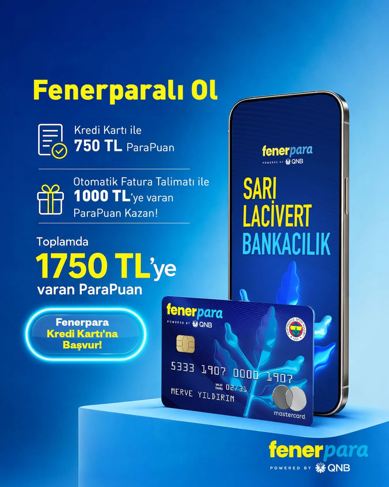 Fenerbahçe taraftarına özel ParaPuan fırsatları