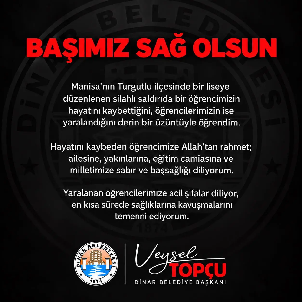 Turgutlu'daki silahlı saldırıda bir öğrenci hayatını kaybetti