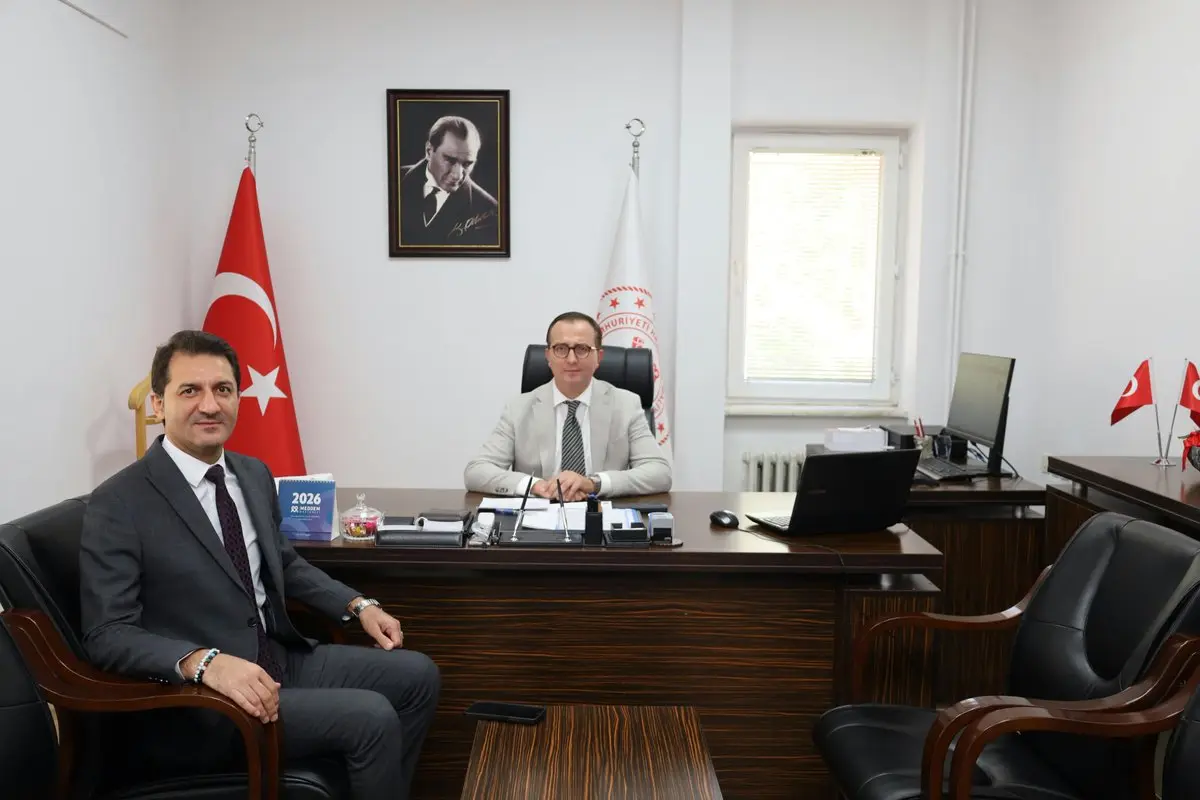 Kaymakam Akgül Vergi Dairesini Ziyaret Etti