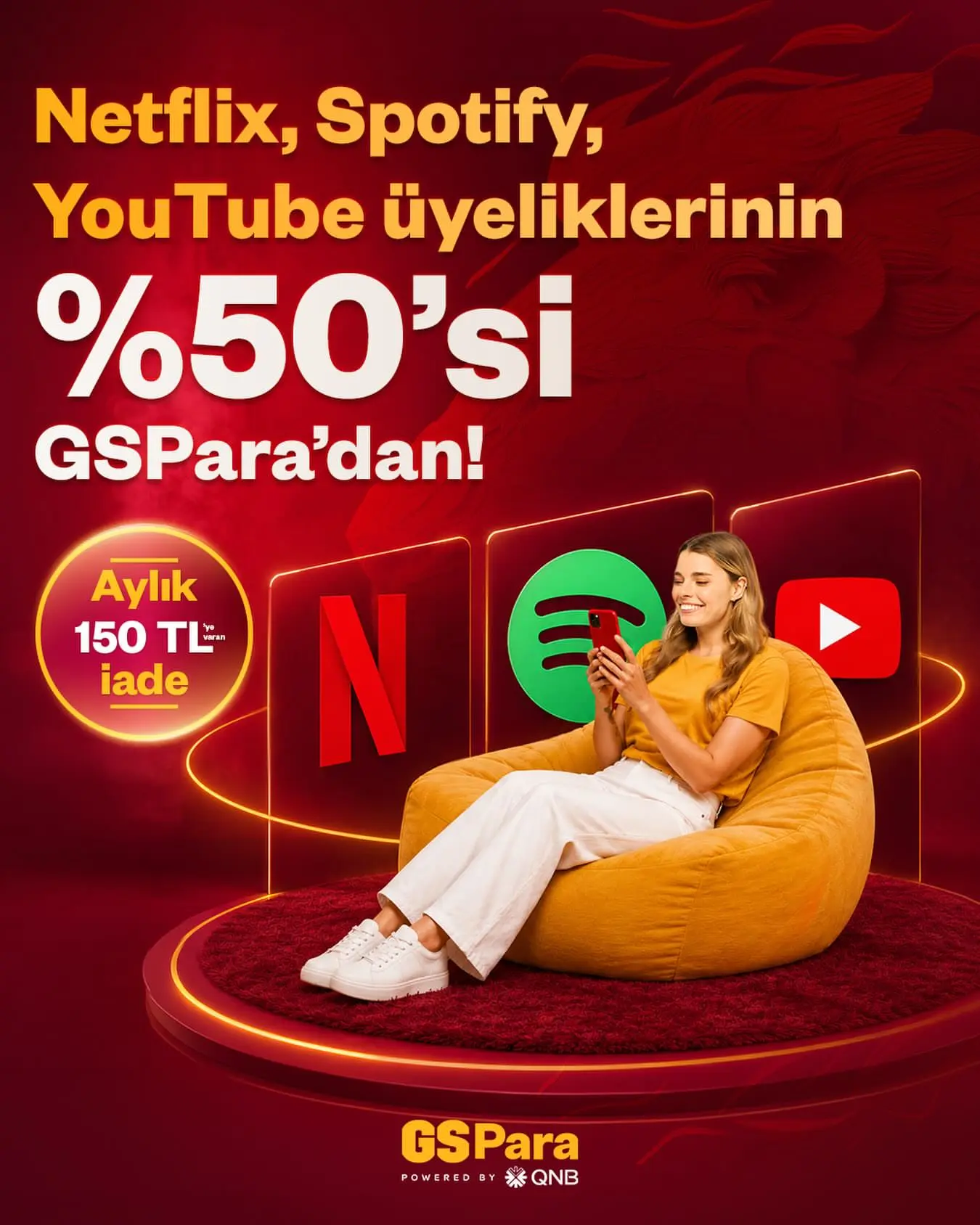 GSPara ile dijital platformlarda %50 indirim fırsatı