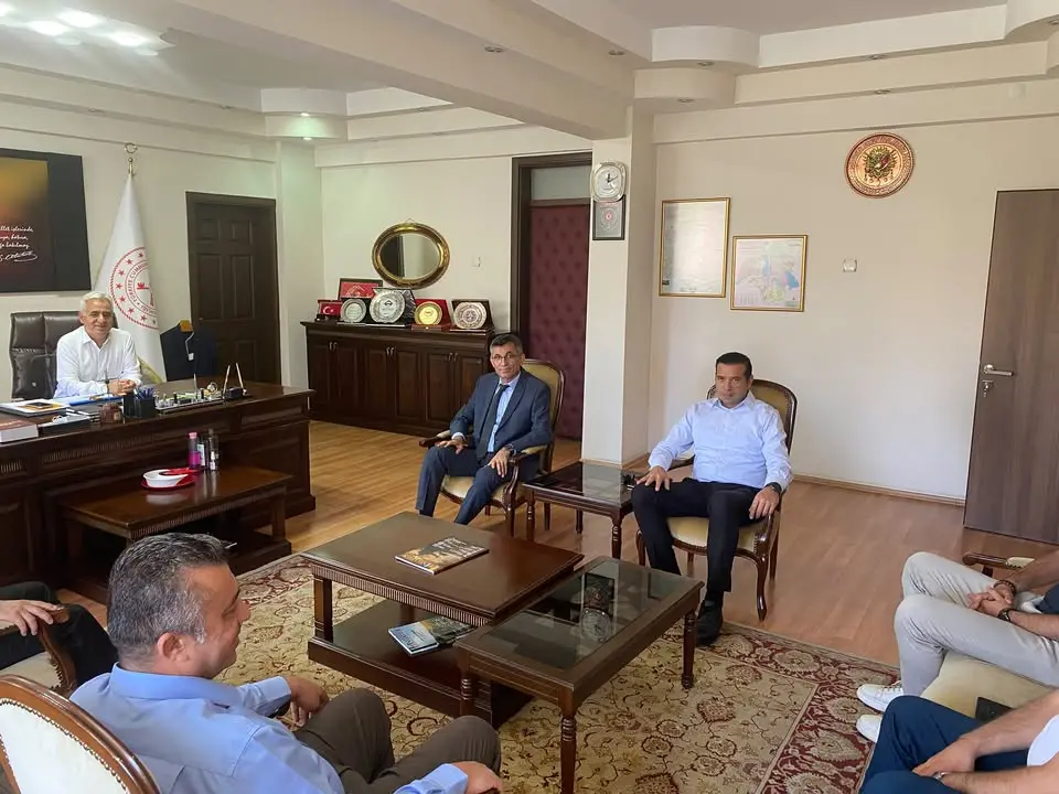 Isparta'da Yeni Göreve Başlayan İdareciler Ziyaret Edildi