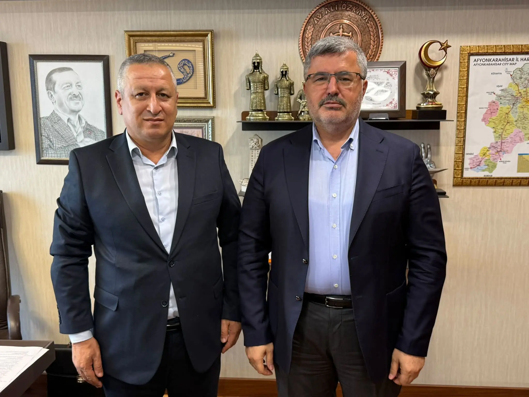 Çobanlar Belediye Başkanı Zıbak, Meclis'te ağırlandı