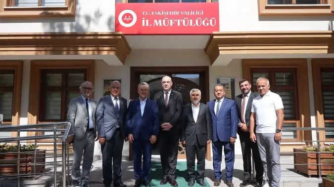 Eskişehir'de kurumlar arası ziyaretler devam ediyor