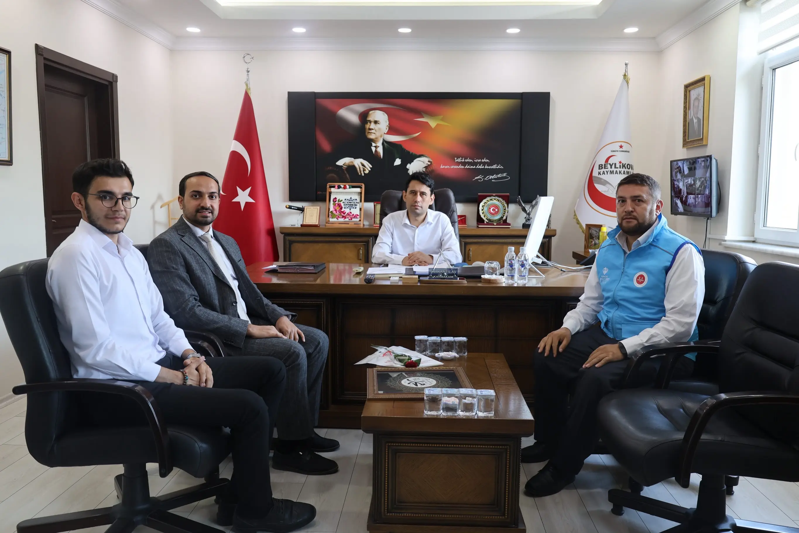 İlçe Vaizi ve İmam Hatipler Kaymakamı Ziyaret Etti