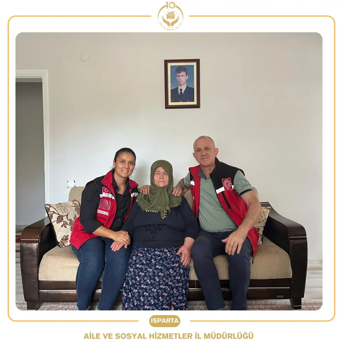 Isparta'da Şehit Ailelerine Ziyaret Gerçekleştirildi