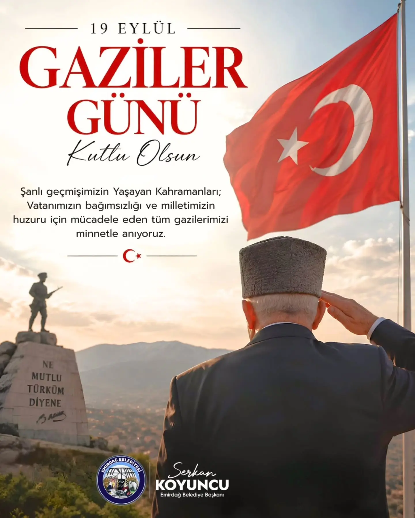 19 Eylül Gaziler Günü kutlandı