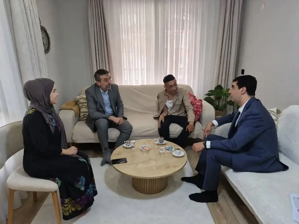 Kütahya'da Gazimize Geçmiş Olsun Ziyareti
