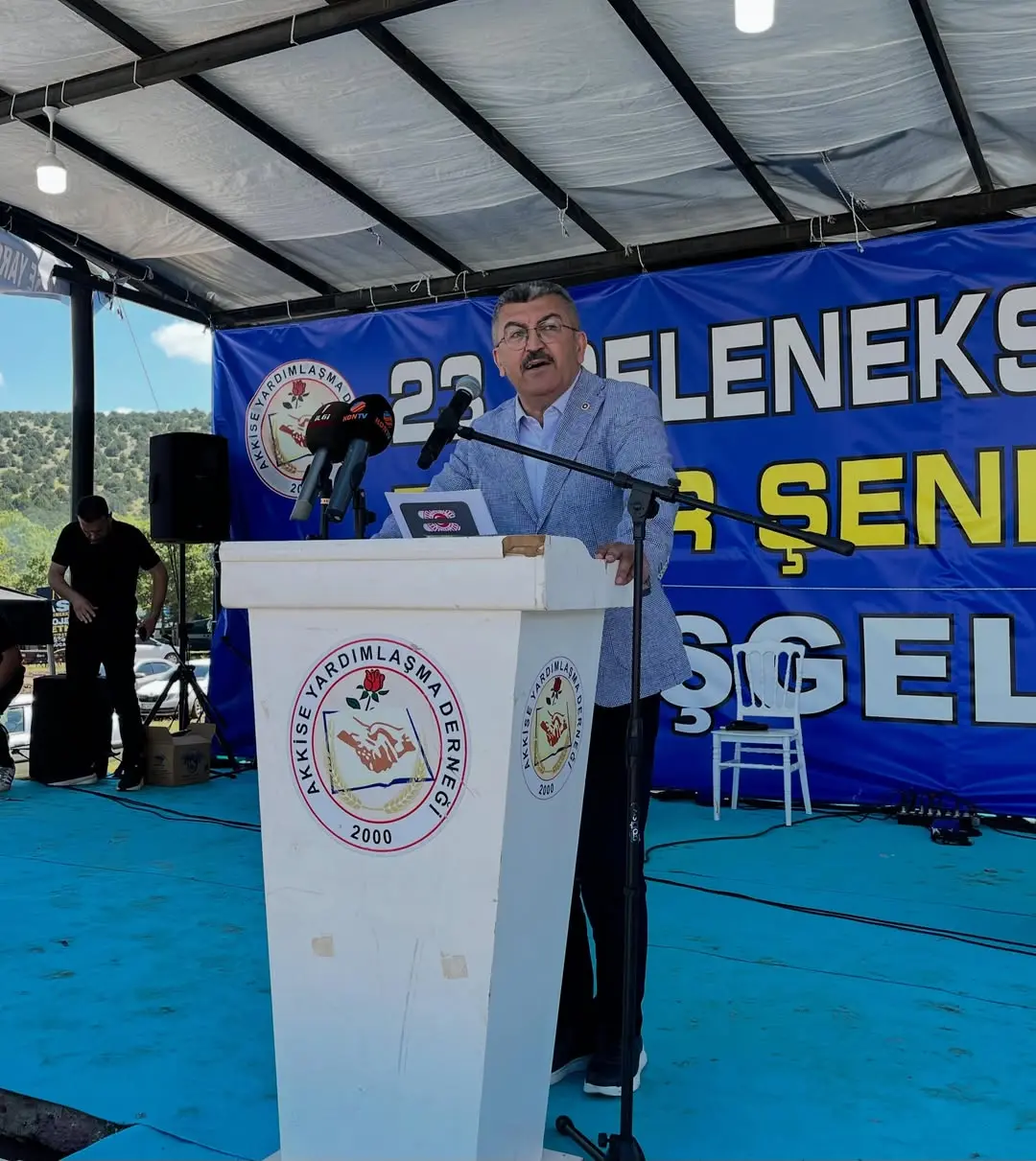 Akkise Bahar Şenlikleri'nde bir araya gelindi