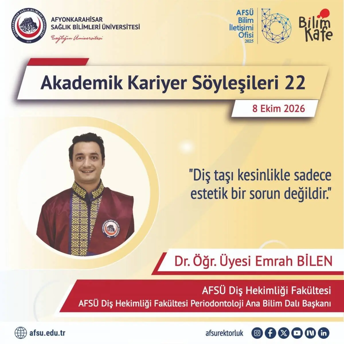 Diş Taşı Sorunlarına Dikkat Çekildi