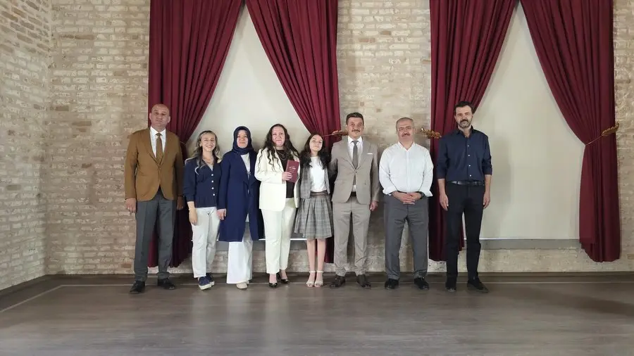 Gazinin nikah törenine katılım sağlandı