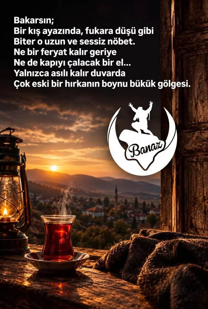 Banaz Belediyesi'nden Kış Temalı Paylaşım