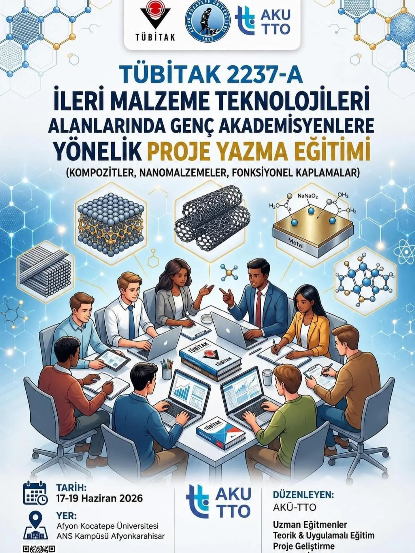 Genç Akademisyenlere Proje Yazma Eğitimi Düzenlenecek