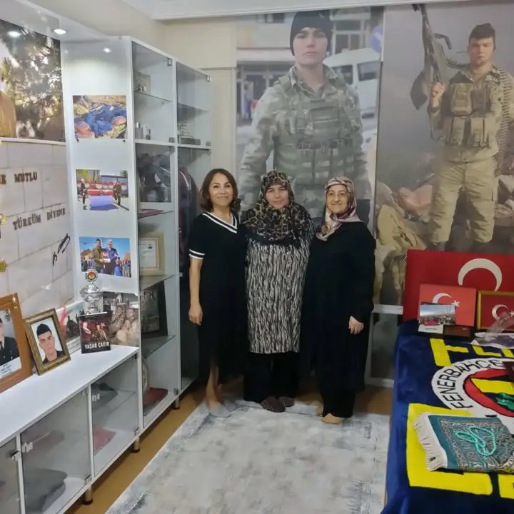 Şehit Yaşar Çakır'ın ailesine ziyaret gerçekleştirildi