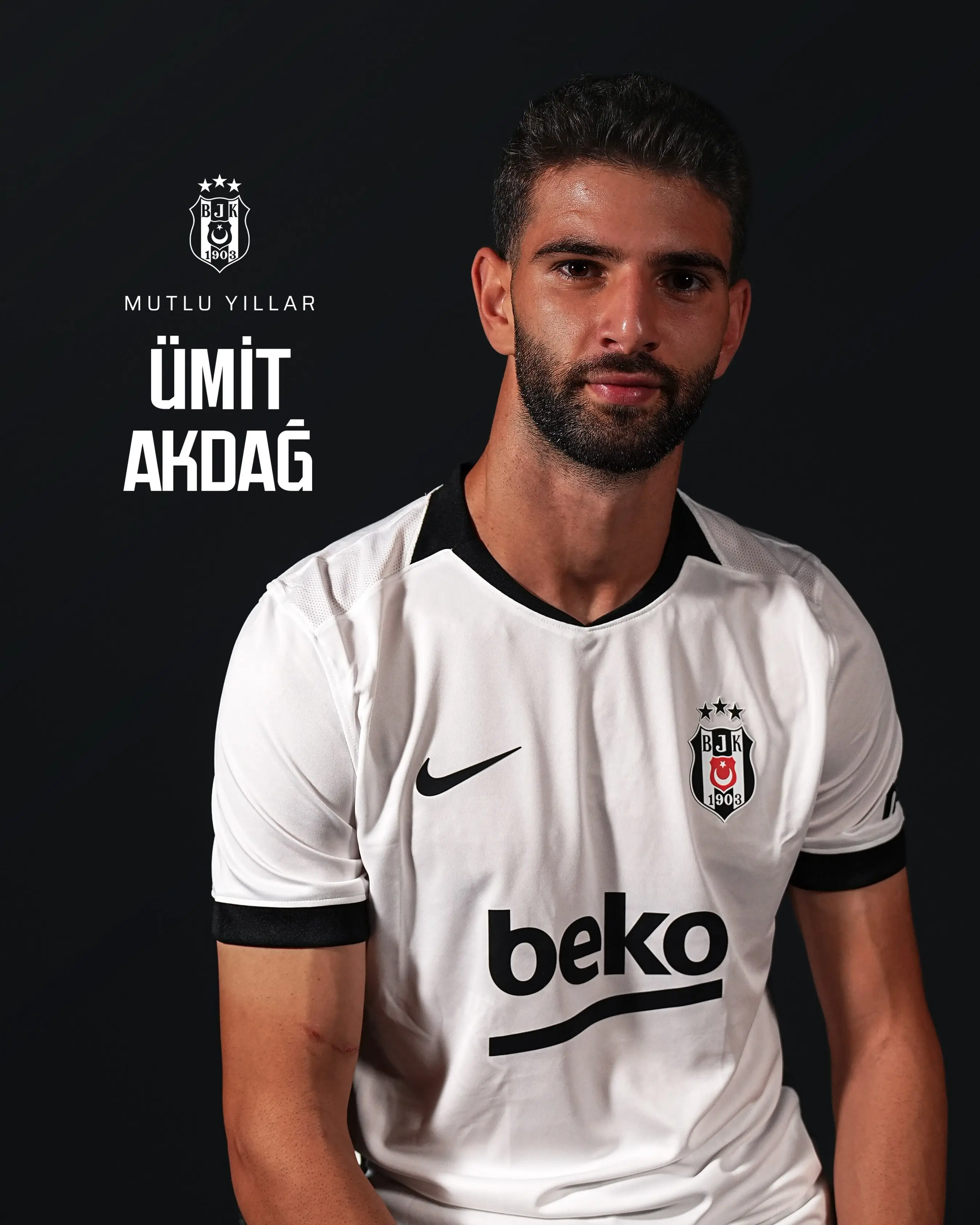 Beşiktaş'tan Ümit Akdağ'a Doğum Günü Mesajı