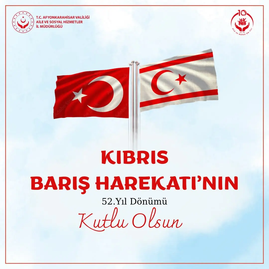 Kıbrıs Barış Harekâtı'nın 52. Yılı