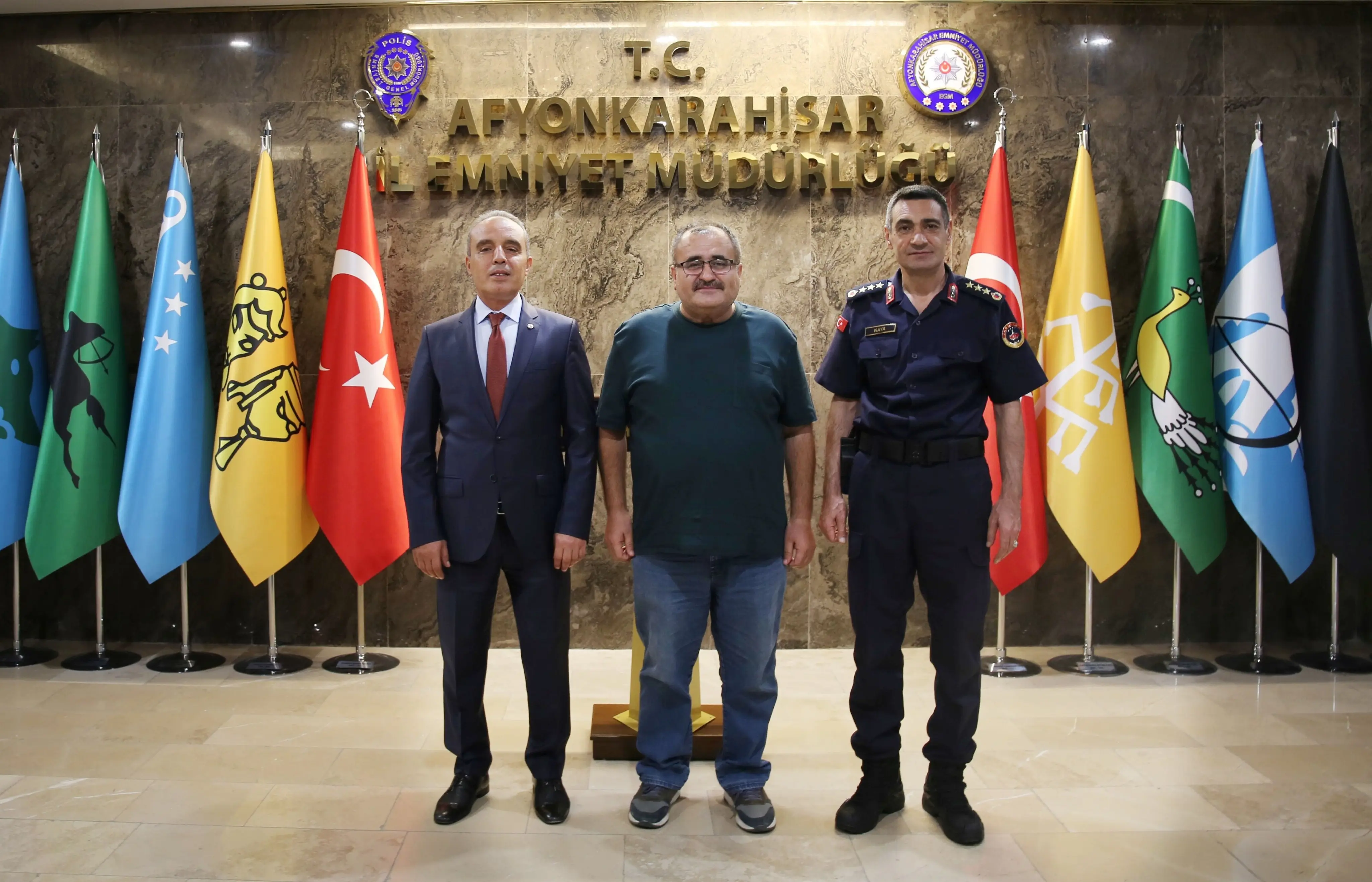 Adalet Komisyonu Başkanı'ndan Emniyet Müdürü'ne Ziyaret