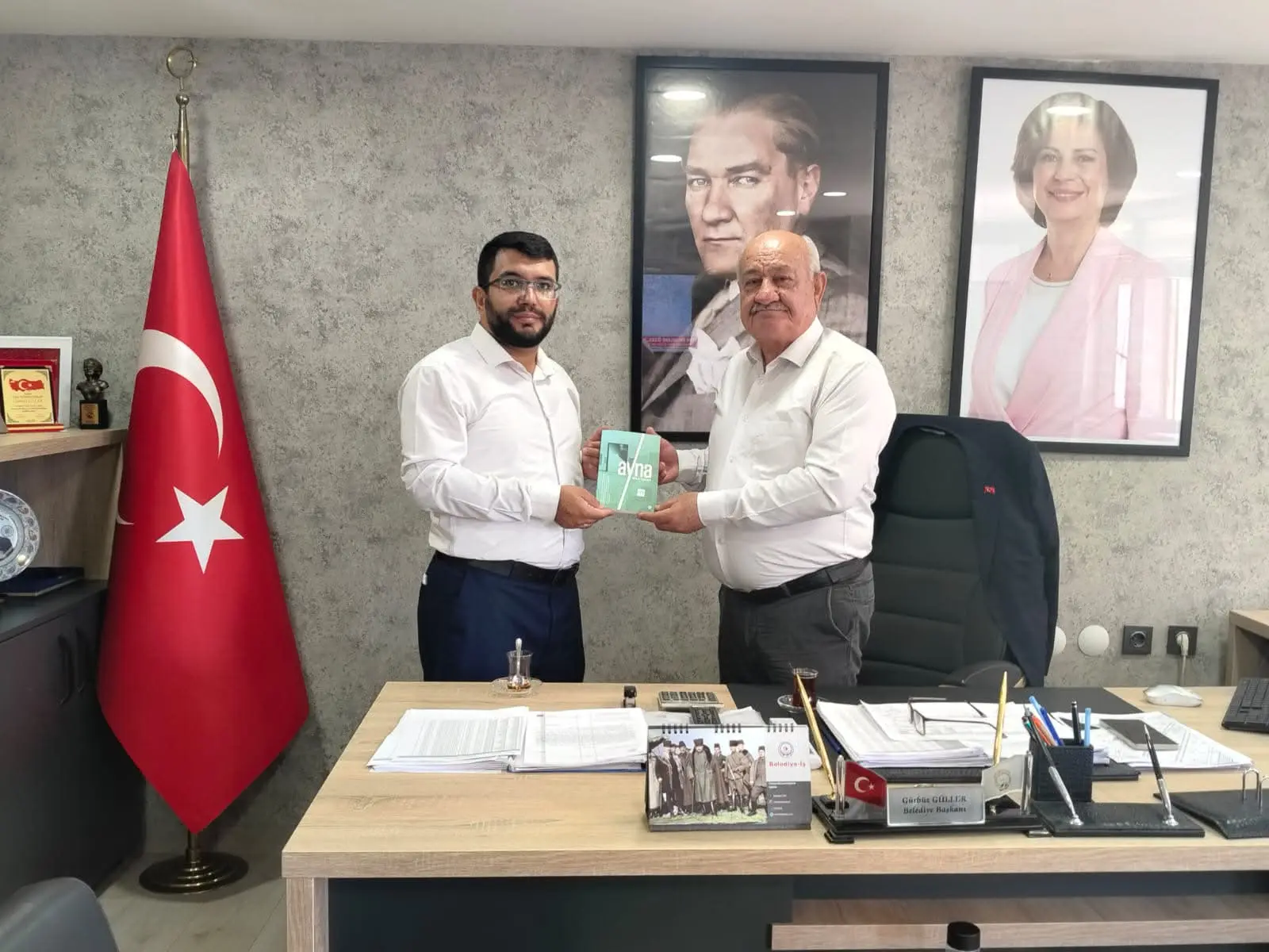Yeni müftü Murat Karakaya'dan ziyaret