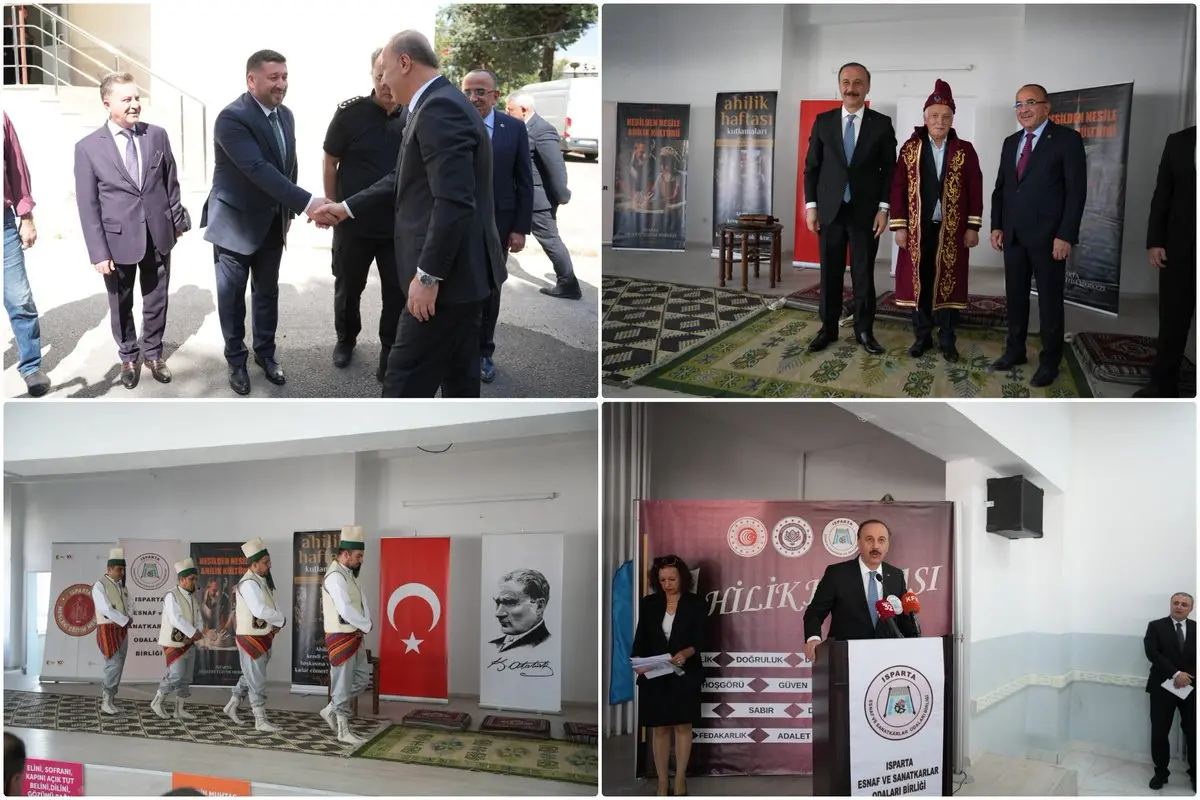 Ahilik Haftası Isparta'da Kutlandı