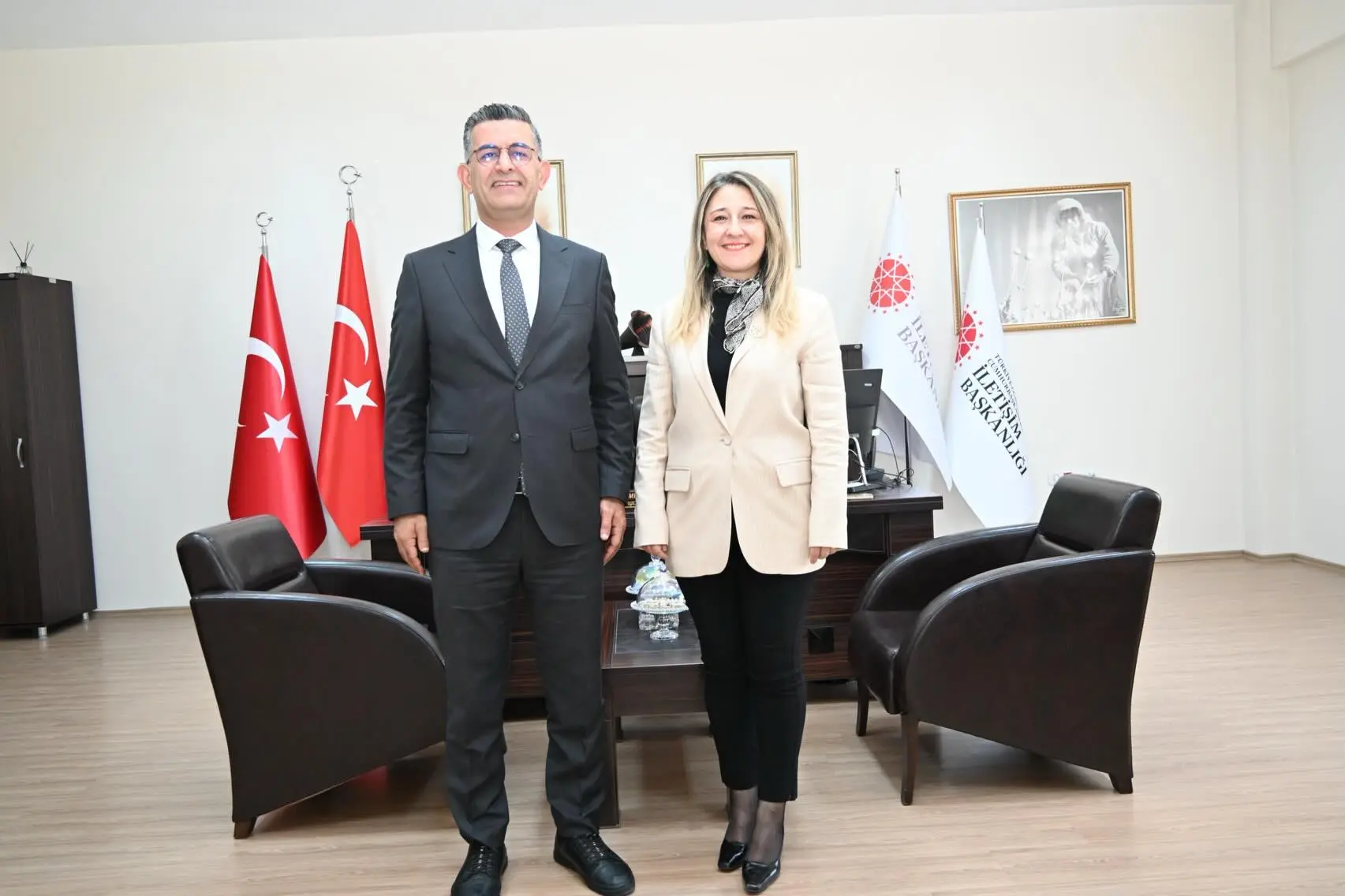 Baro Başkanı Ömer Süt'ü Ziyaret Etti