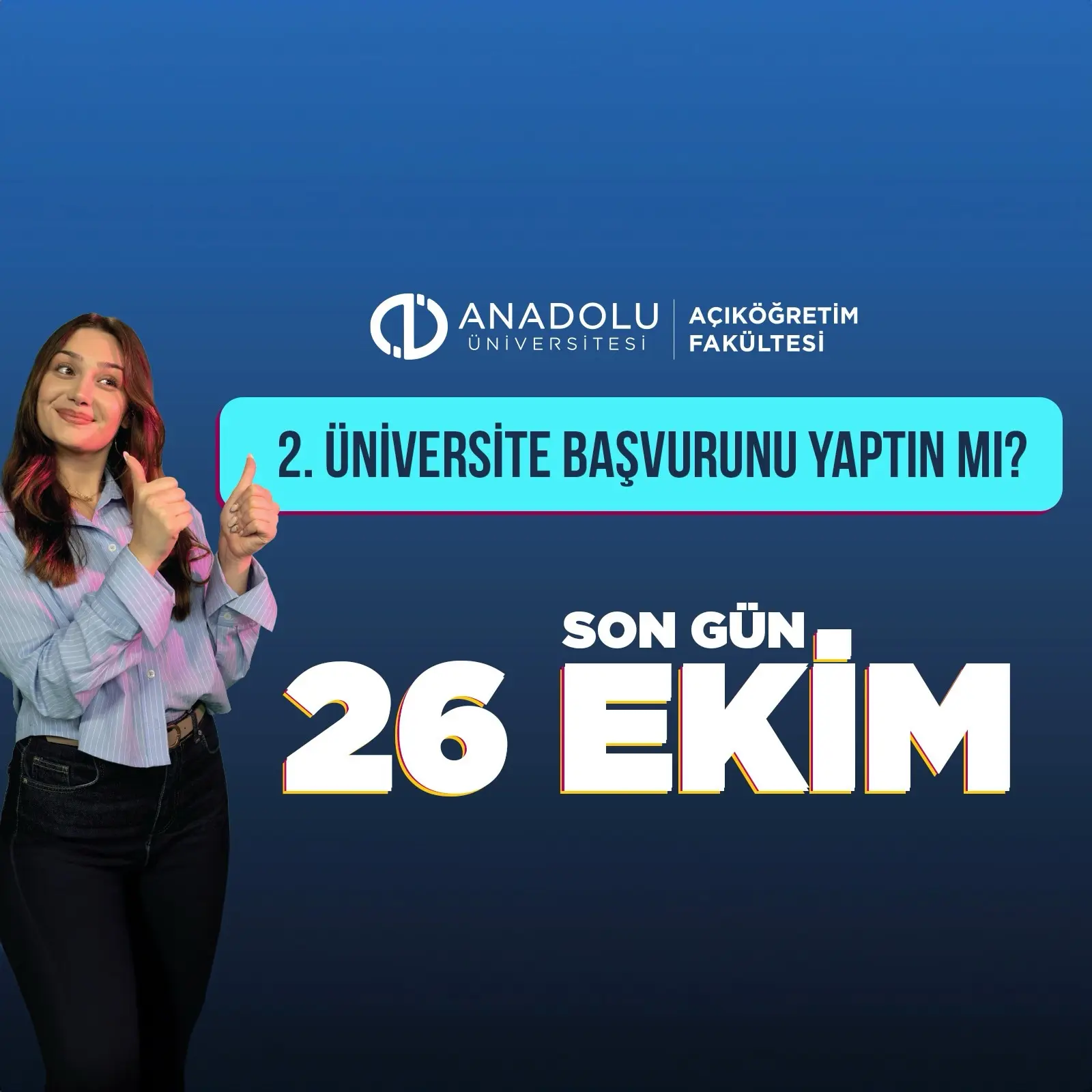 Açıköğretim Fakültesi'nde 1 milyon öğrenci sayısı aşıldı