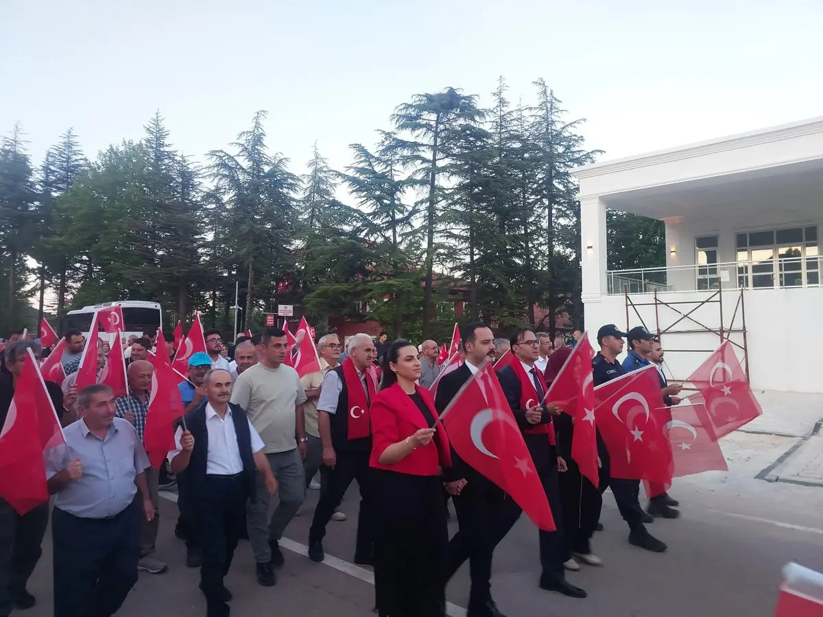 15 Temmuz'da Yenişarbademli'de Anma Etkinliği