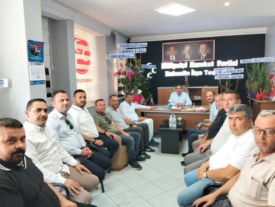 Bolvadin Ticaret ve Sanayi Odası'ndan MHP'ye Ziyaret