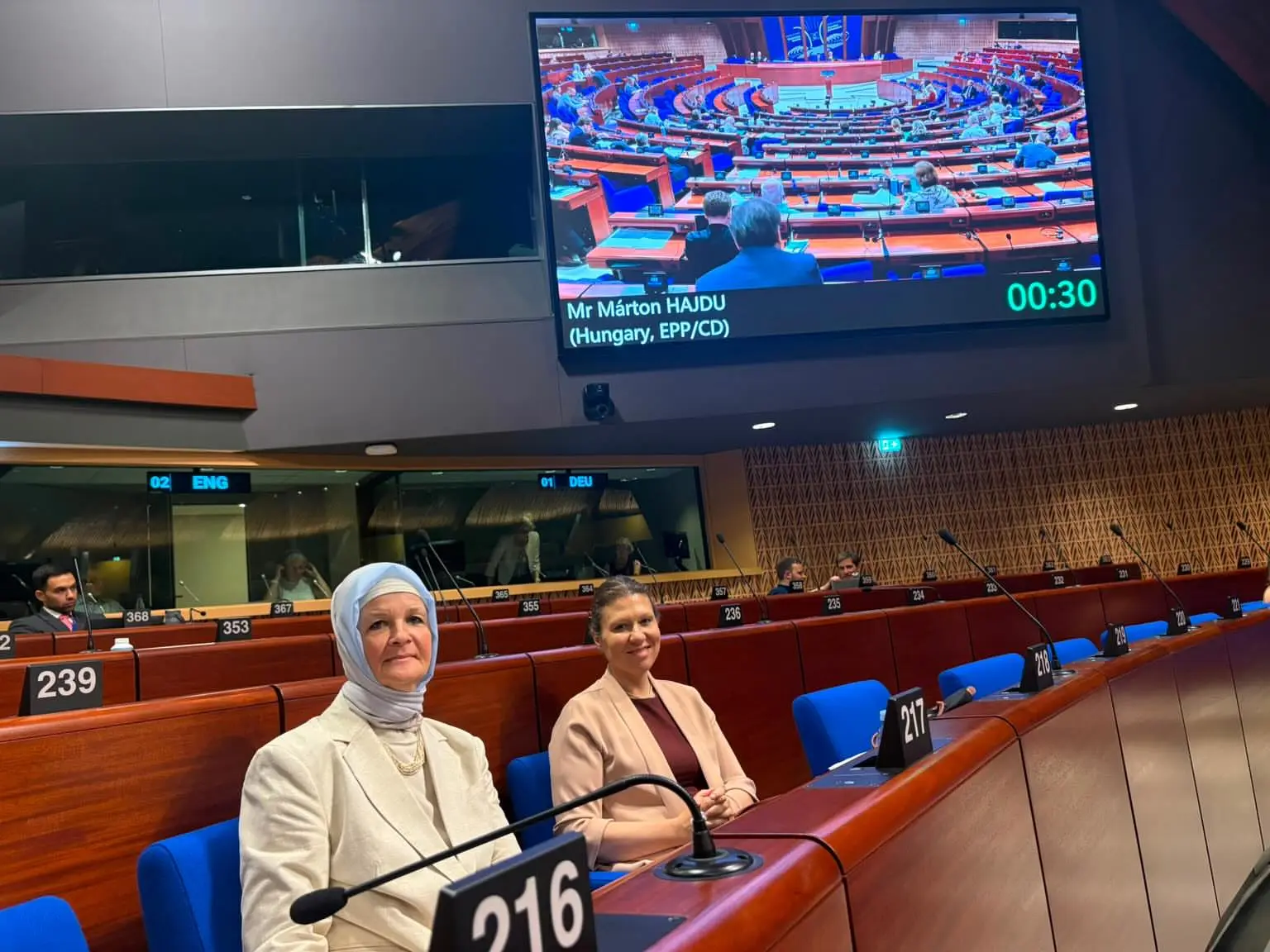 Türk Delegasyonu, Avrupa Konseyi'nde Çalışmalarını Sürdürüyor