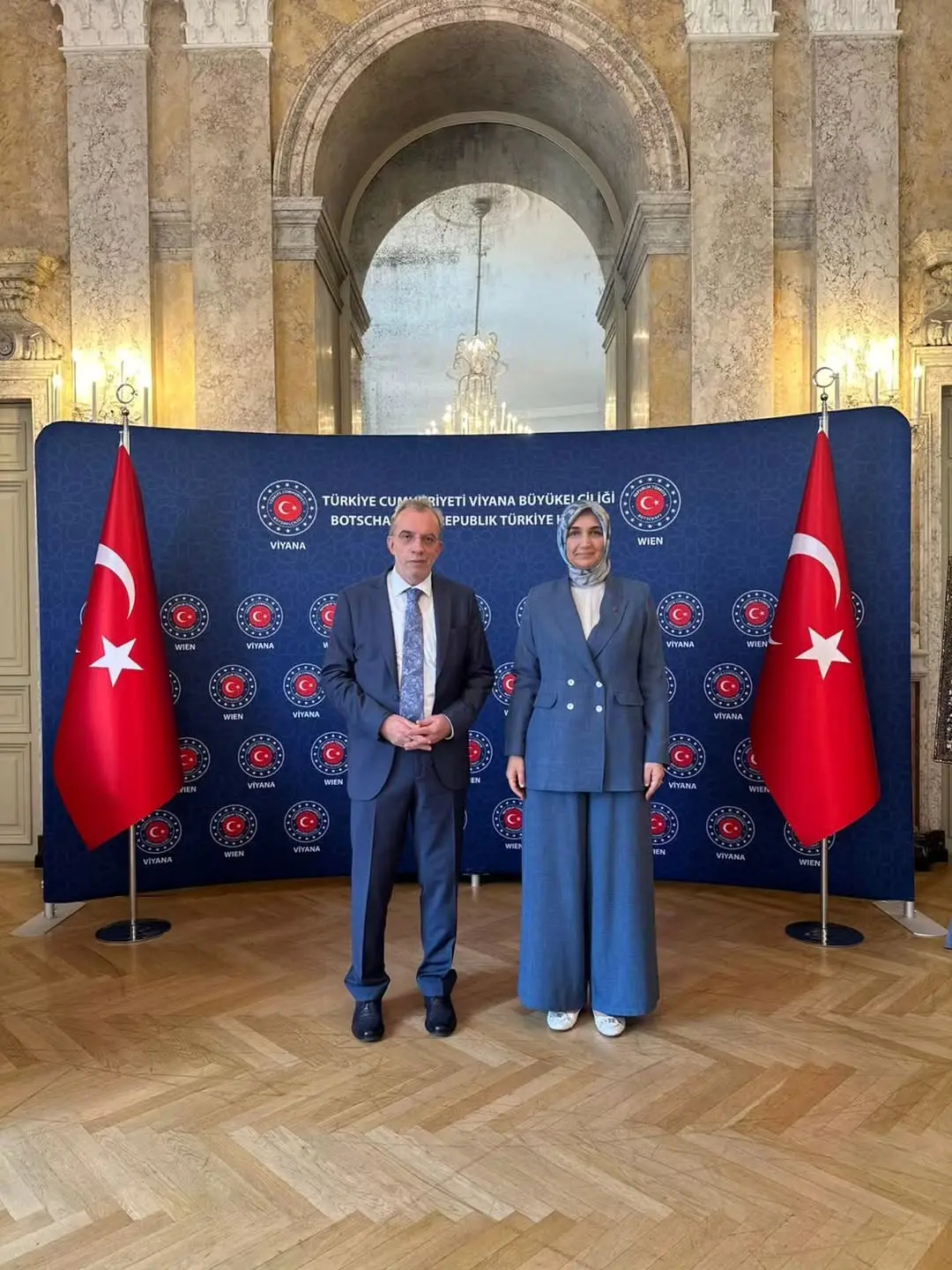 Viyana Büyükelçiliği Ziyareti Gerçekleşti