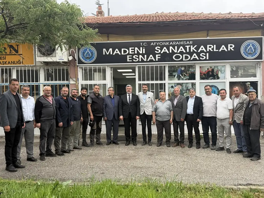 Ali Özkaya, sanayi esnafıyla istişarelerde bulundu