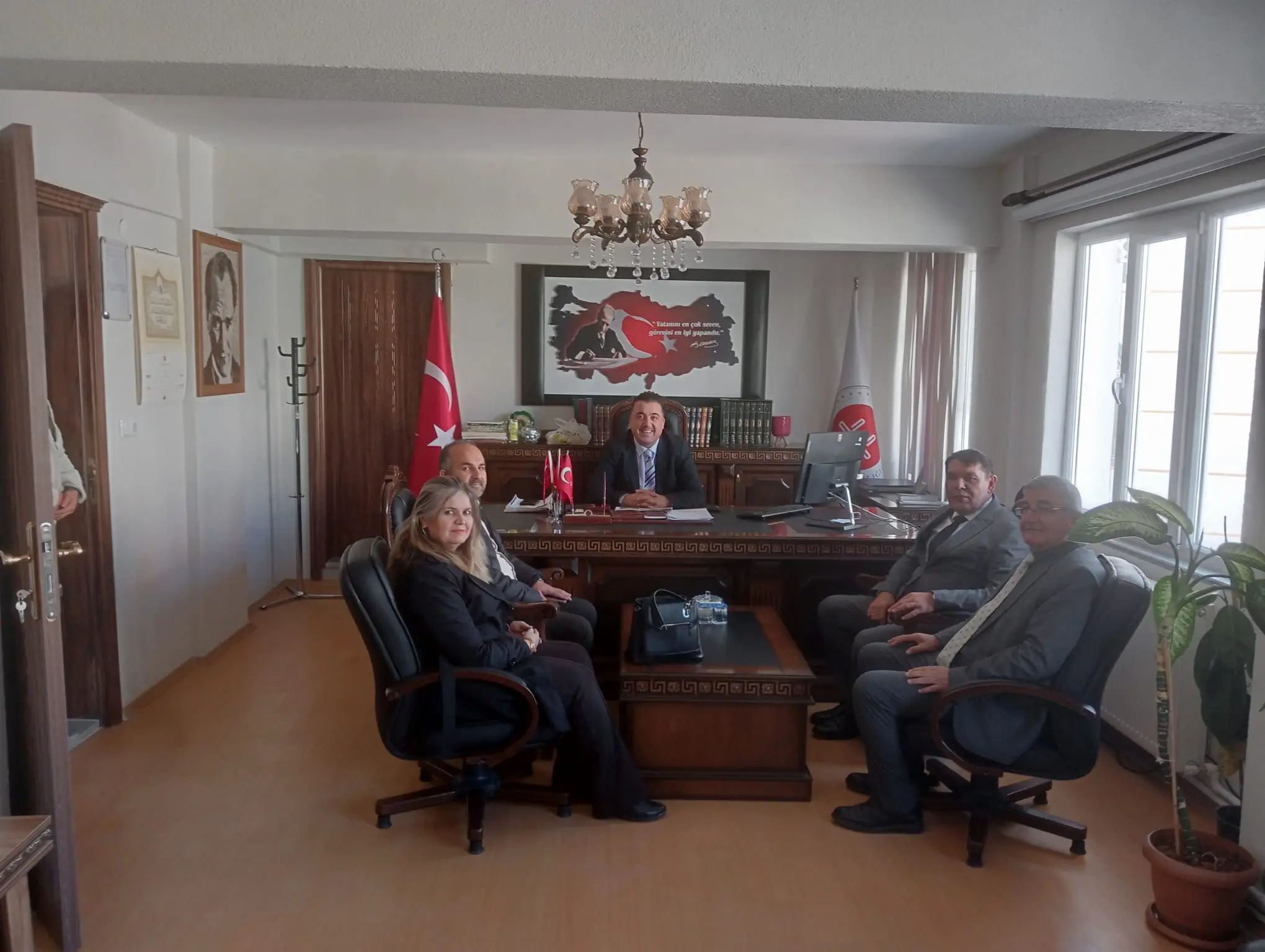 İlçe Müftüsü'ne Hayırlı Olsun Ziyareti
