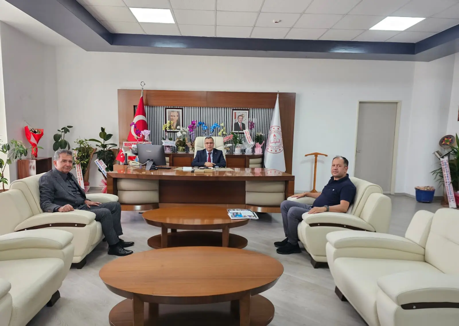 İsmail Altınkaynak'a yeni görevinde ziyaretler