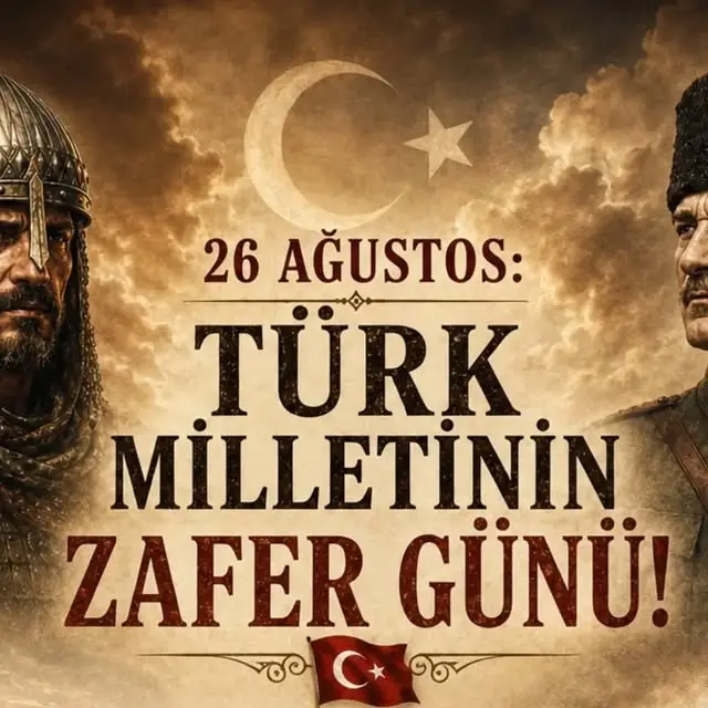 Türk milletinin zafer günü 26 Ağustos
