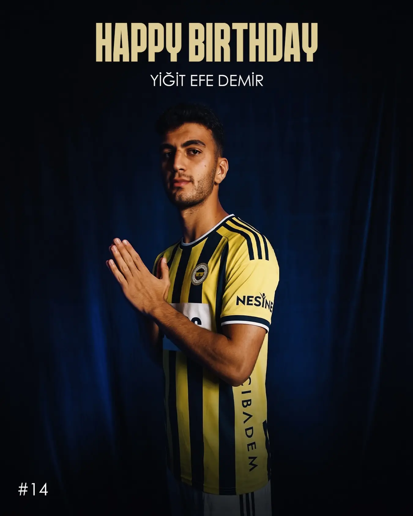 Fenerbahçe, Yiğit Efe Demir'in doğum gününü kutladı